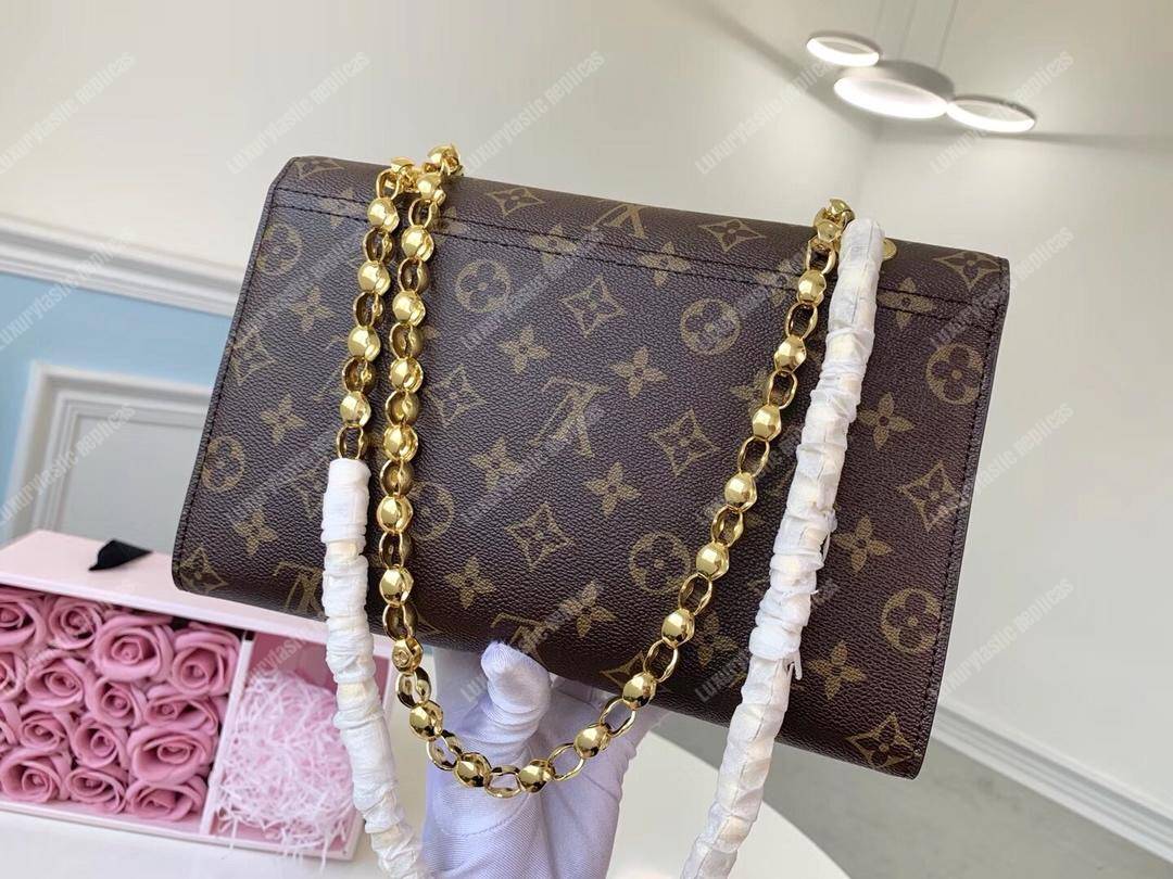 LV Victoire Bag Monogram Noir
