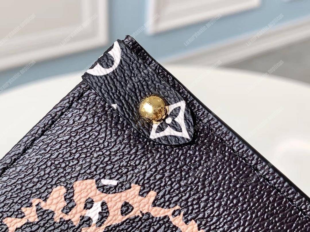 LV Onthego Monogram Black/White GM