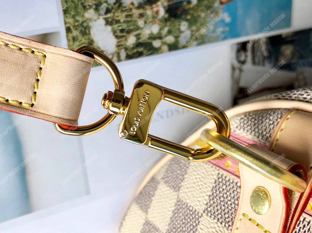 LV Speedy Bandouliere 30 Damier Azur Summer 2018