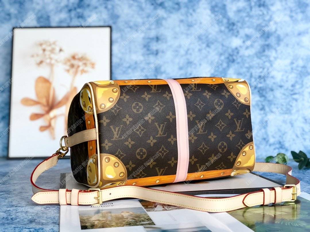 LV Speedy Bandouliere 30 Monogram Tromp L’oeil Screen