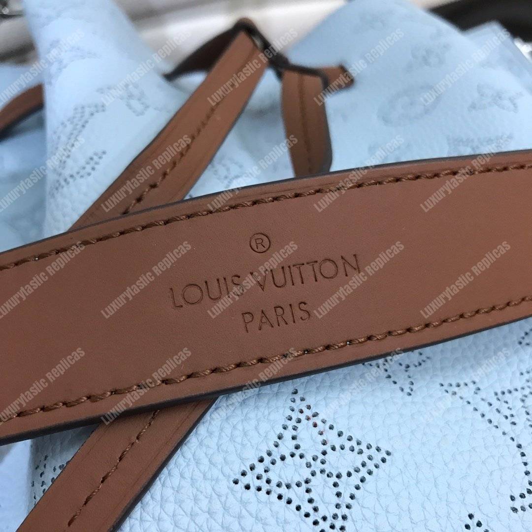 LV Girolata Handbag Mahina Bleu Horizon Pumpkin