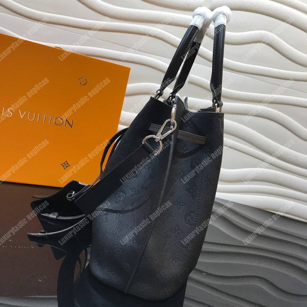 LV Girolata Handbag Mahina Noir