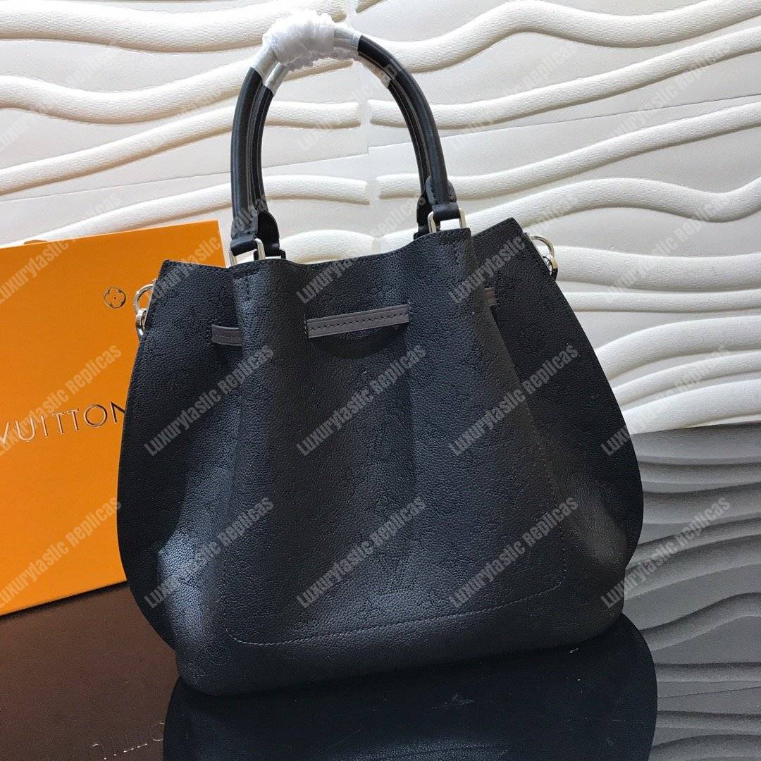LV Girolata Handbag Mahina Noir