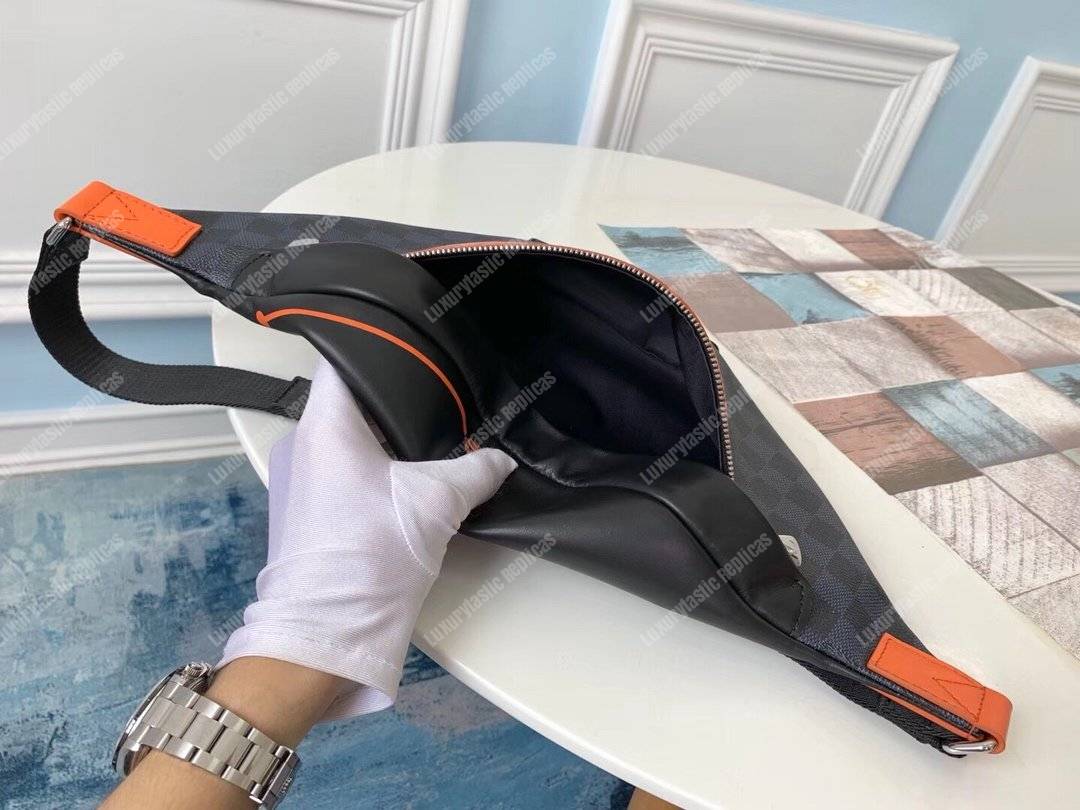 LV Damier Cobalt Canvas Race Discovery Bumbag