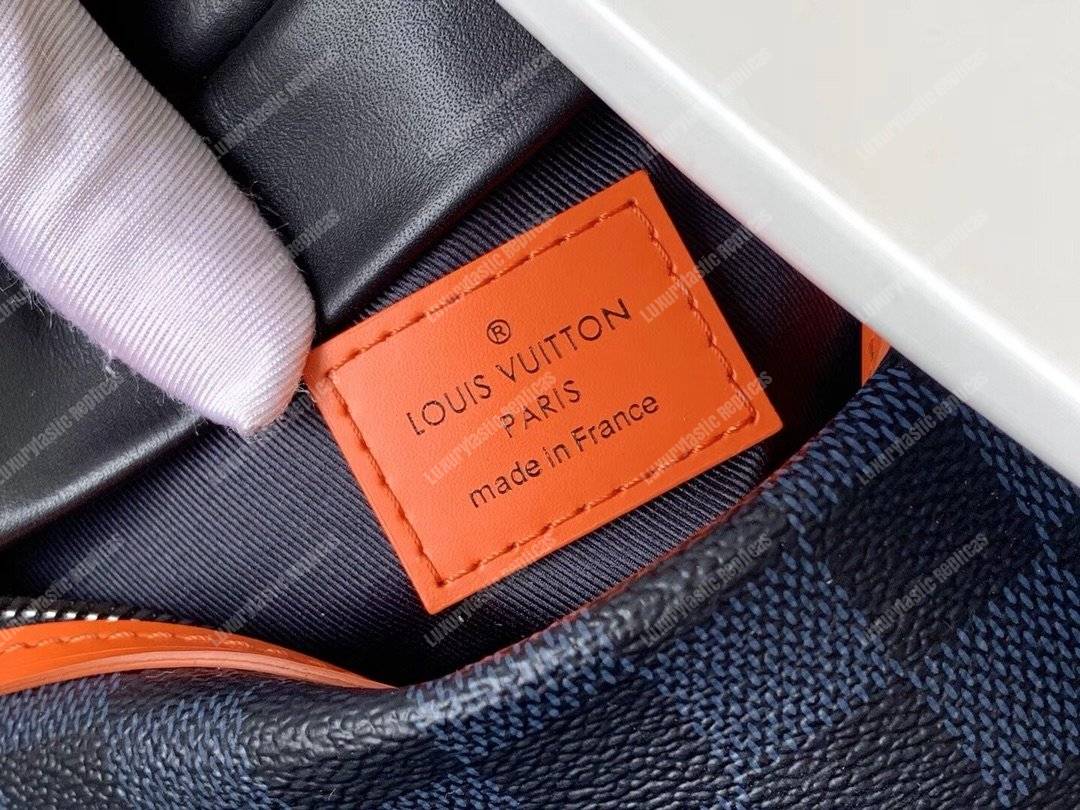 LV Damier Cobalt Canvas Race Discovery Bumbag