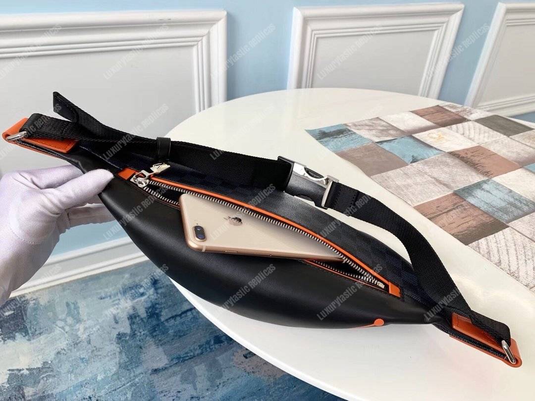 LV Damier Cobalt Canvas Race Discovery Bumbag