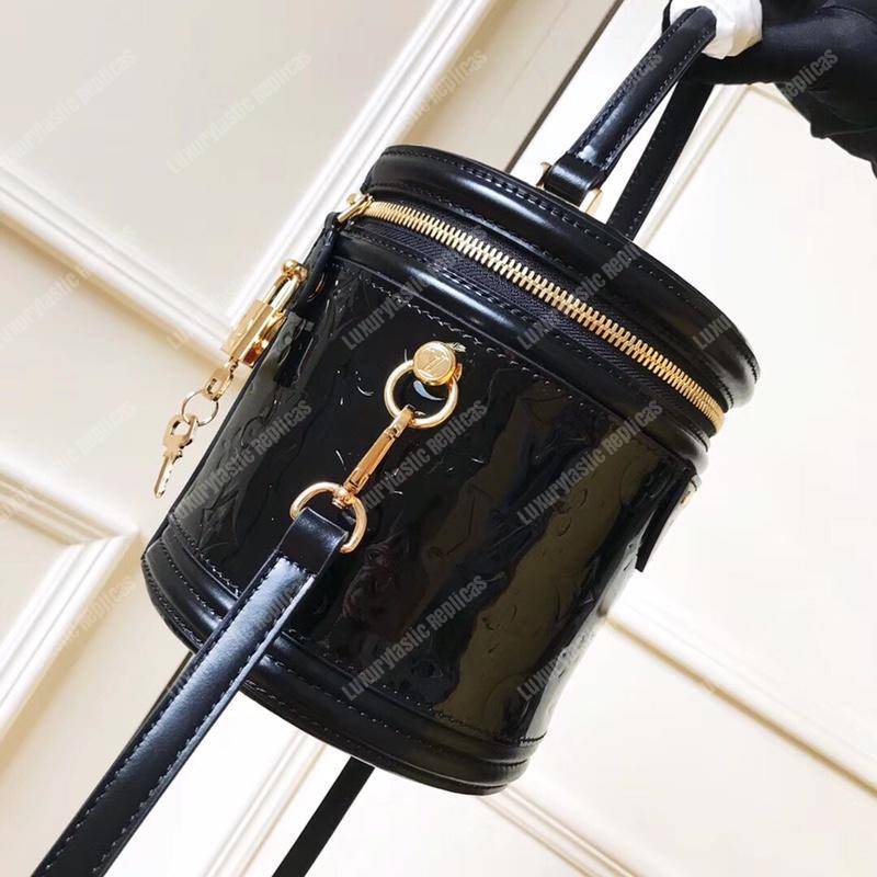 LV Cannes Monogram Vernis Noir