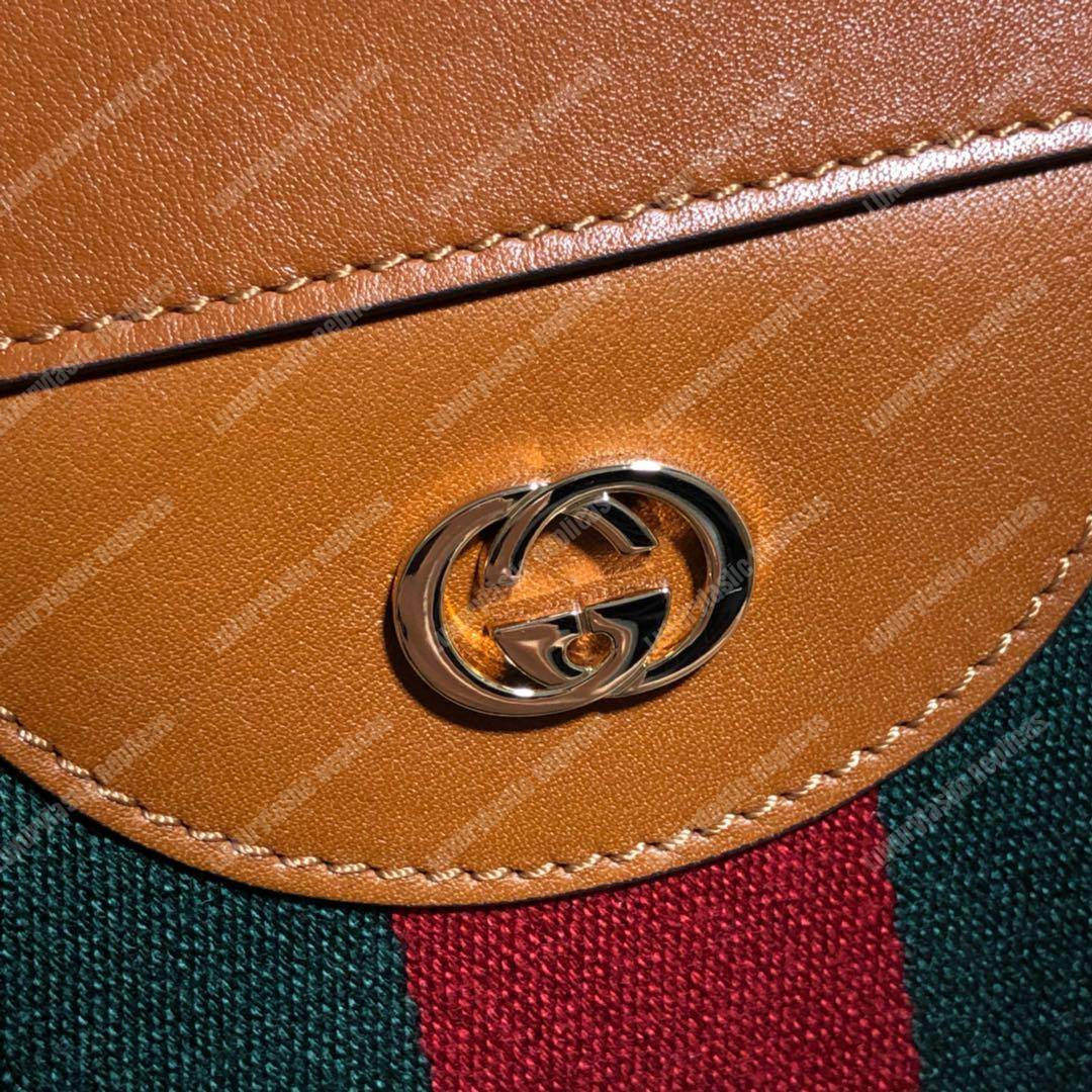 G*u*i large vintage canvas tote