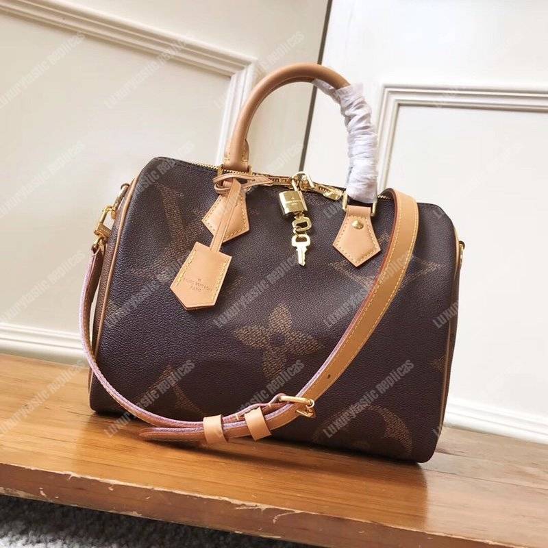 LV Speedy Bandoulière 25 Monogram Giant