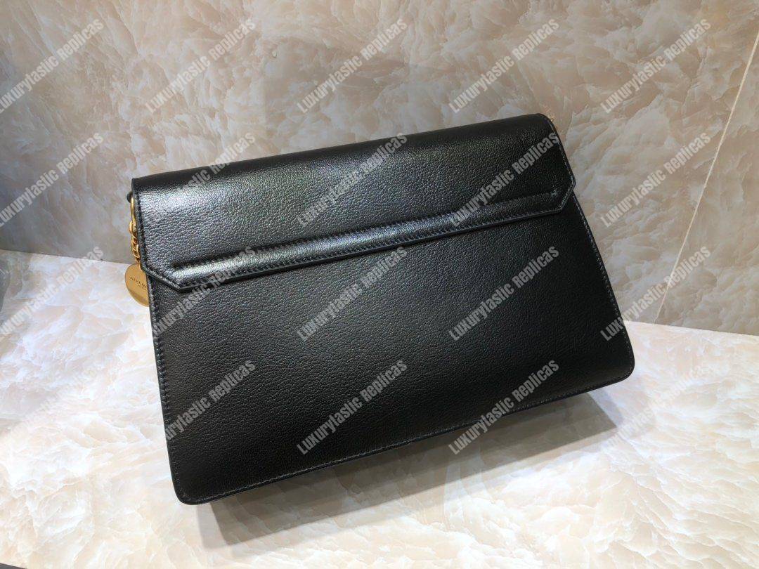 Givenchy Medium GV3 Bag In Leather And Suede Black