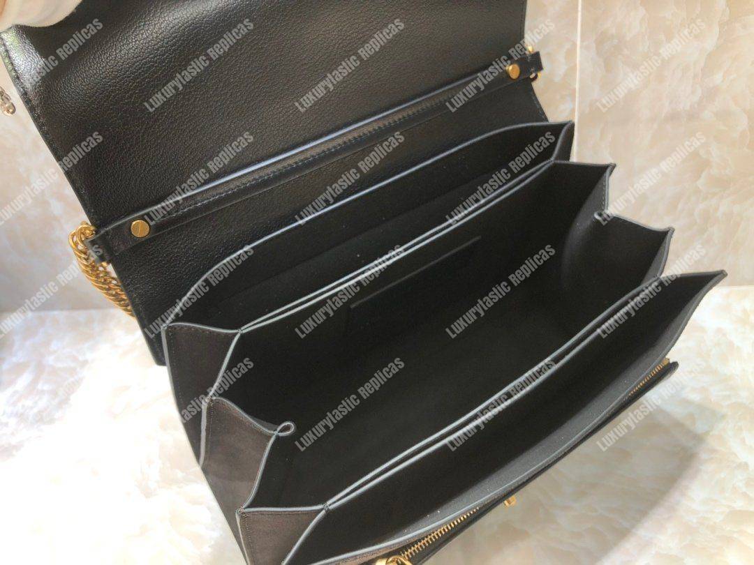Givenchy Medium GV3 Bag In Leather And Suede Black