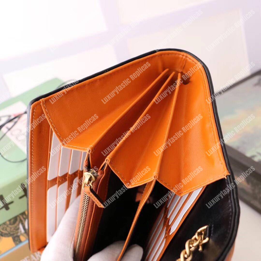 G*u*i gg marmont quilted shoulder bag cognac