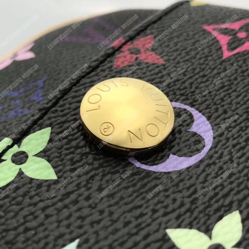 LV Rift Shoulder Bag Multicolor Rift Monogram Black