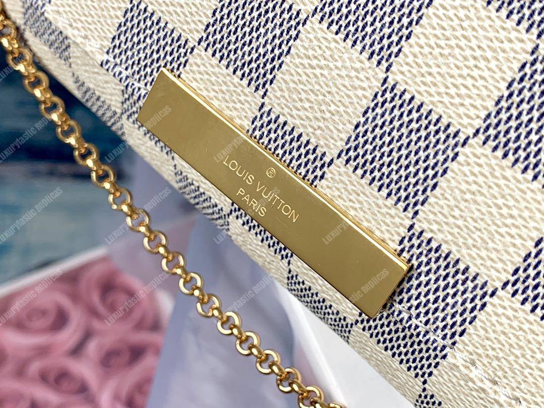 LV Favorite MM Damier Azur