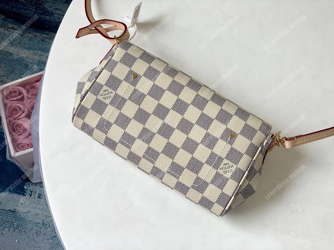 LV Favorite PM Damier Azur