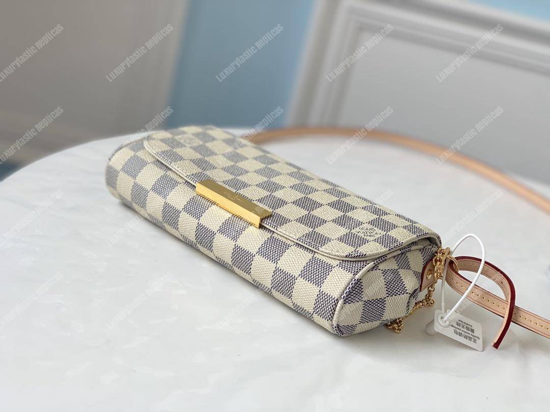 LV Favorite PM Damier Azur