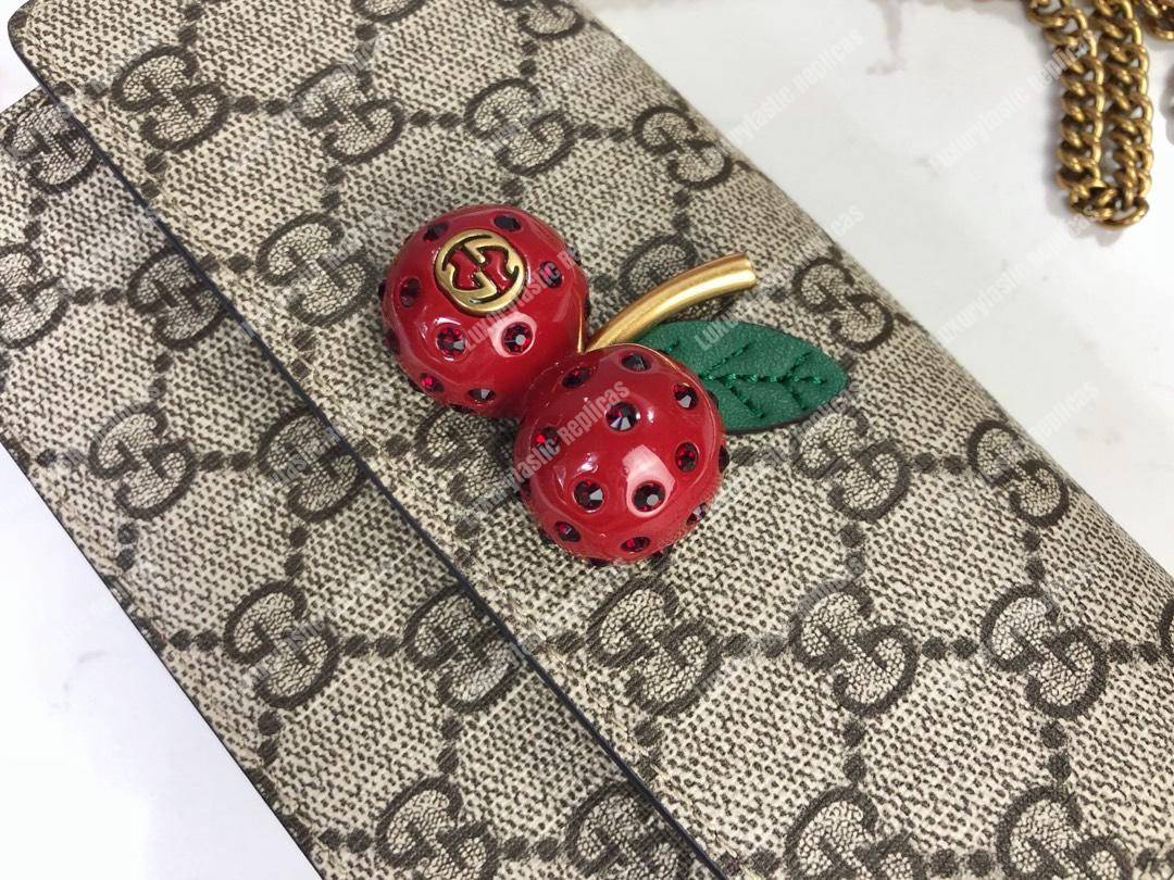 G*u*i gg sup*e mini bag with cherries