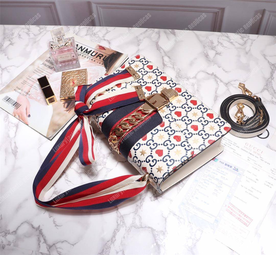 G*u*i chinese valentine’s day sylvie small shoulder bag