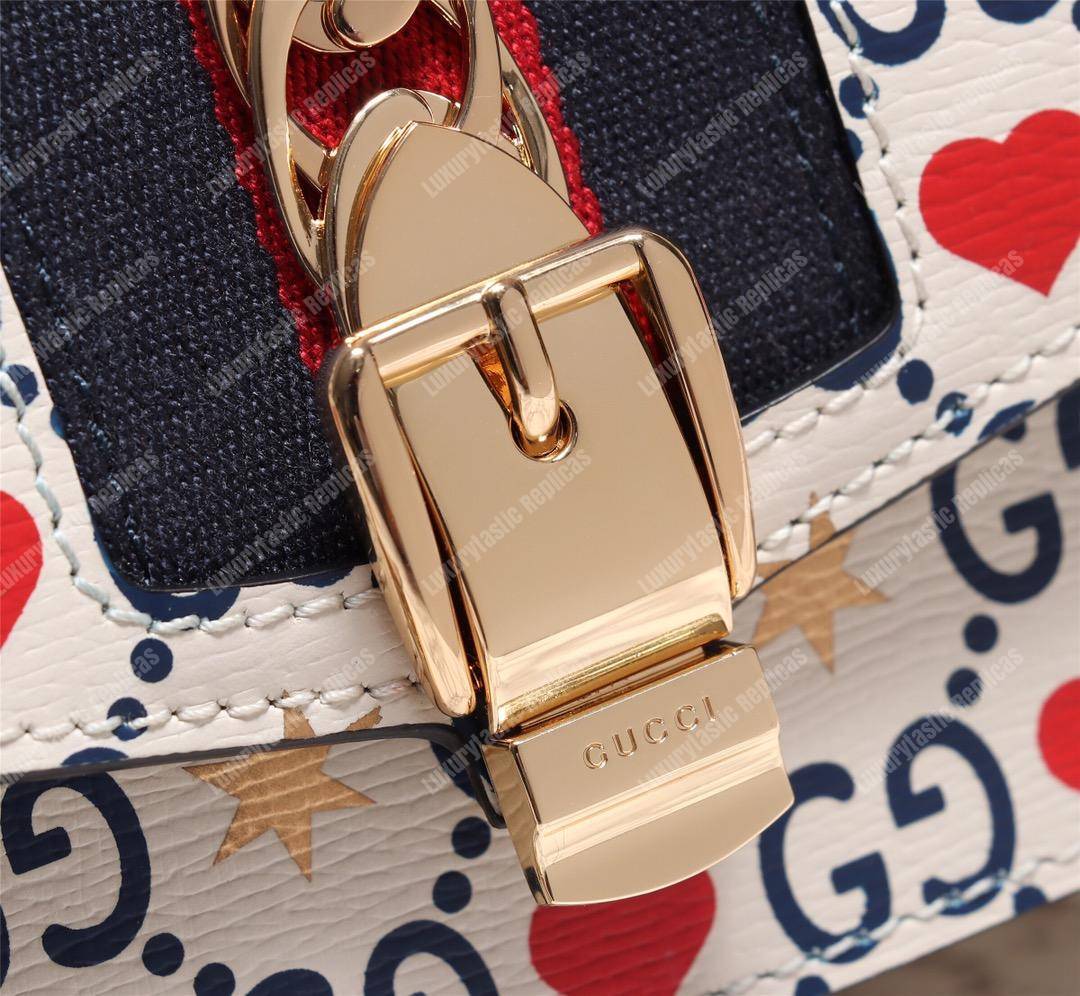 G*u*i chinese valentine’s day sylvie super mini bag