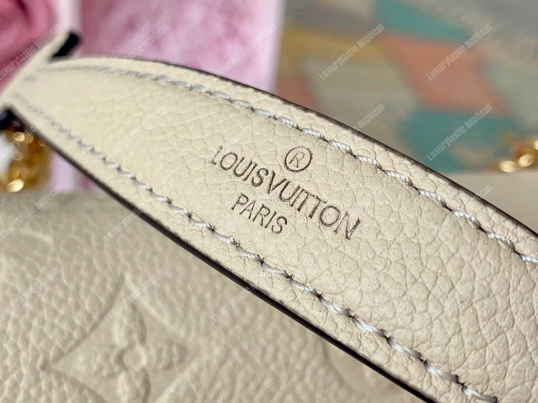 LV Vavin PM Monogram Empreinte Creme