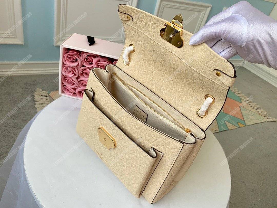 LV Vavin PM Monogram Empreinte Creme