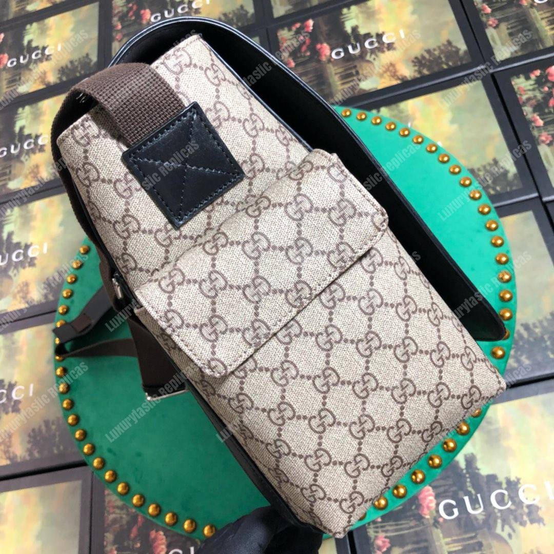 G*u*i gg sup*e baby changing bag black/ebony