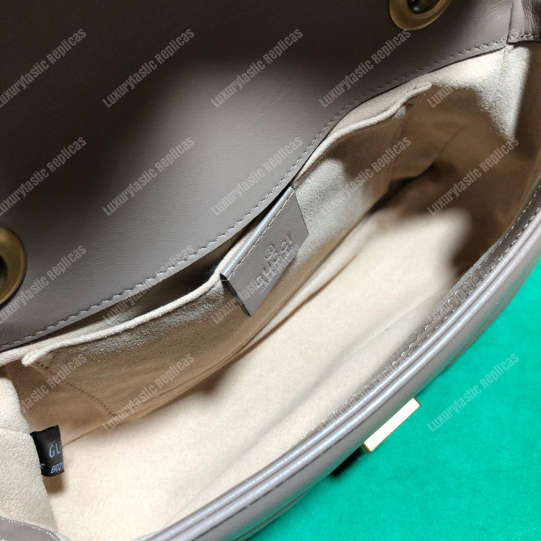 G*u*i gg marmont matelassé mini bag dusty pink