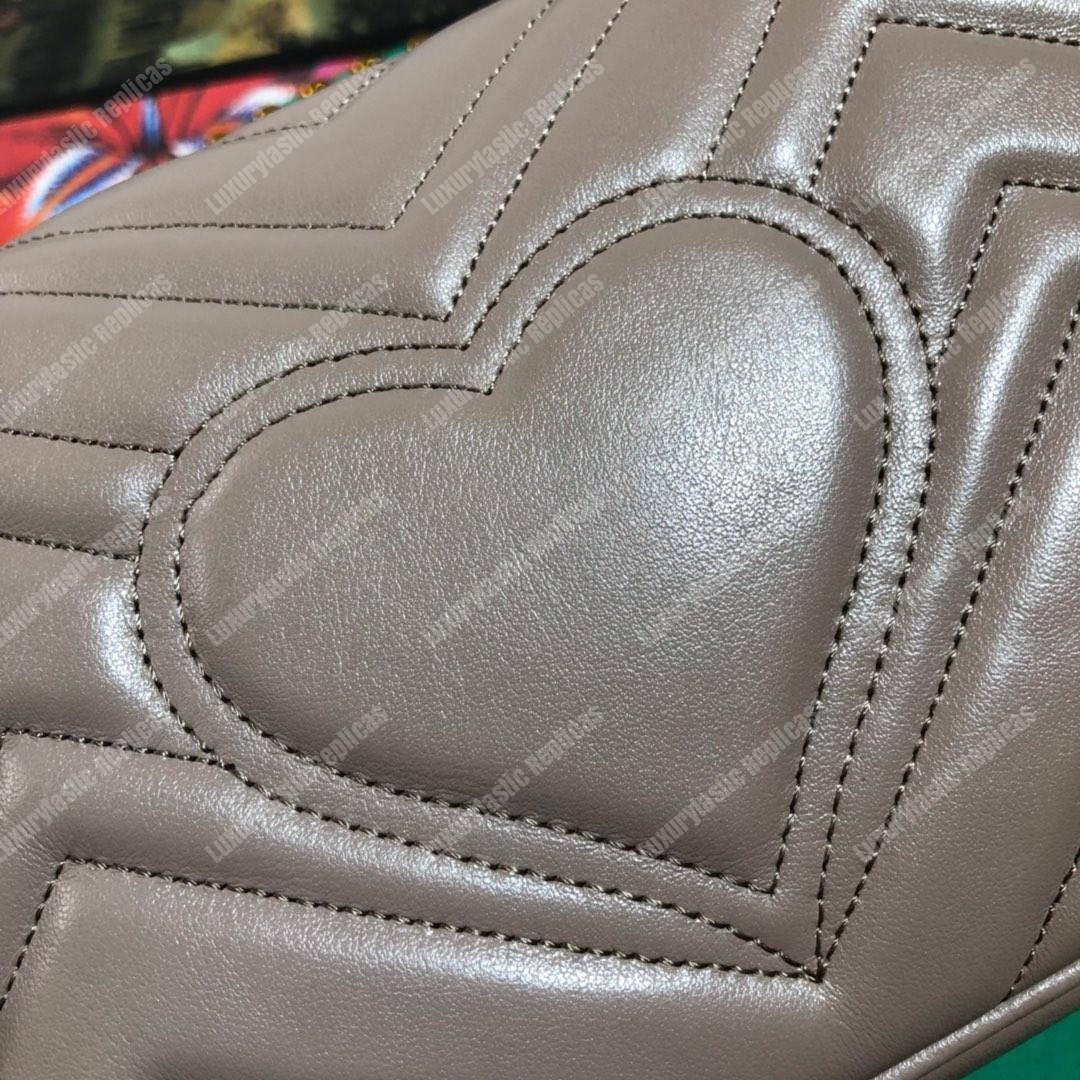 G*u*i gg marmont matelassé mini bag dusty pink