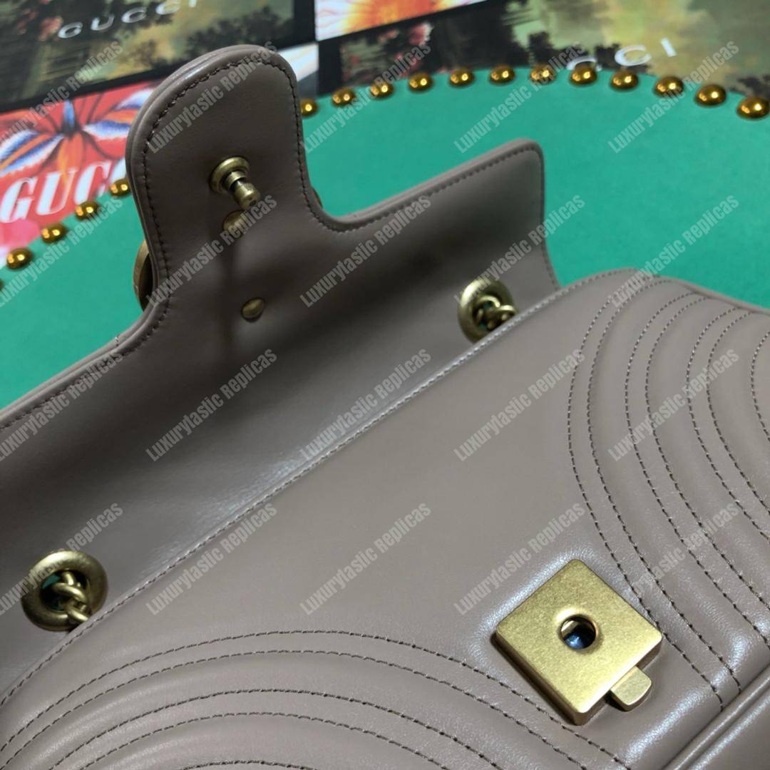 G*u*i gg marmont small shoulder bag dusty pink