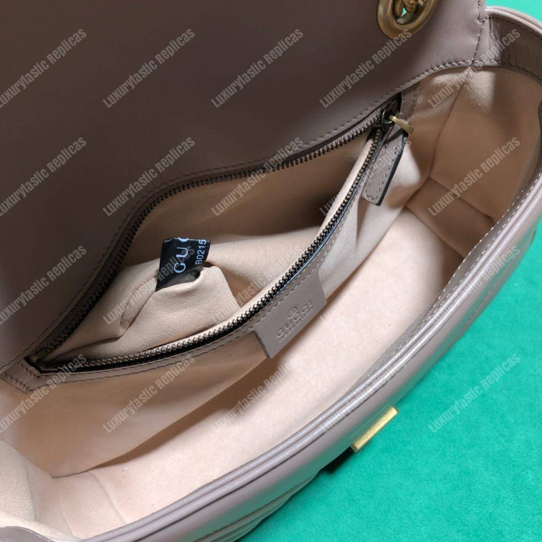 G*u*i gg marmont small shoulder bag dusty pink