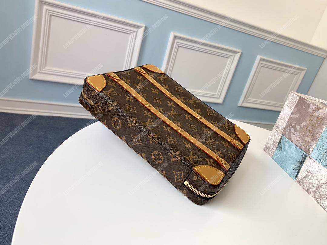 LV Soft Trunk Monogram Canvas Messenger PM