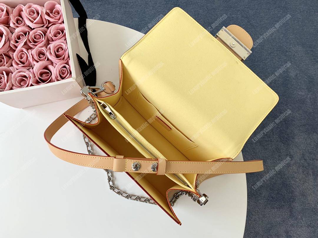 LV Dauphine MM Monogram Pink Handbag