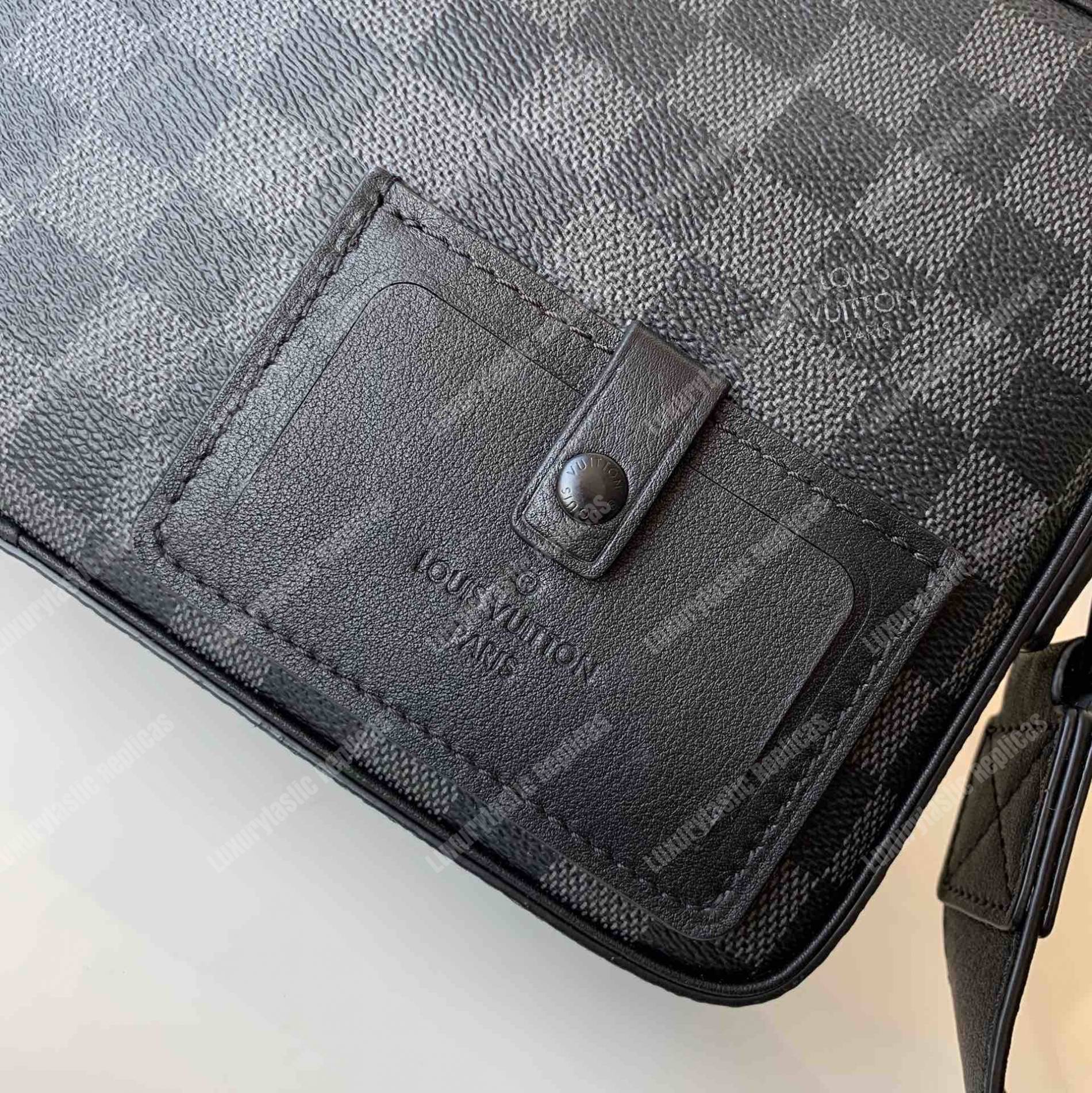 LV Alpha Messenger Damier Graphite