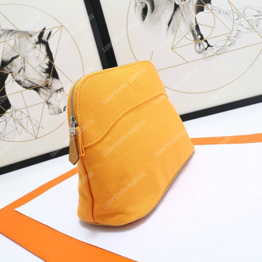 H**mes bolide travel case medium model light orange