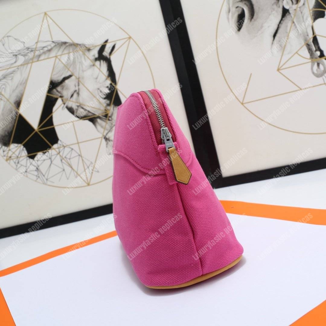 H**mes bolide travel case medium model magnolia