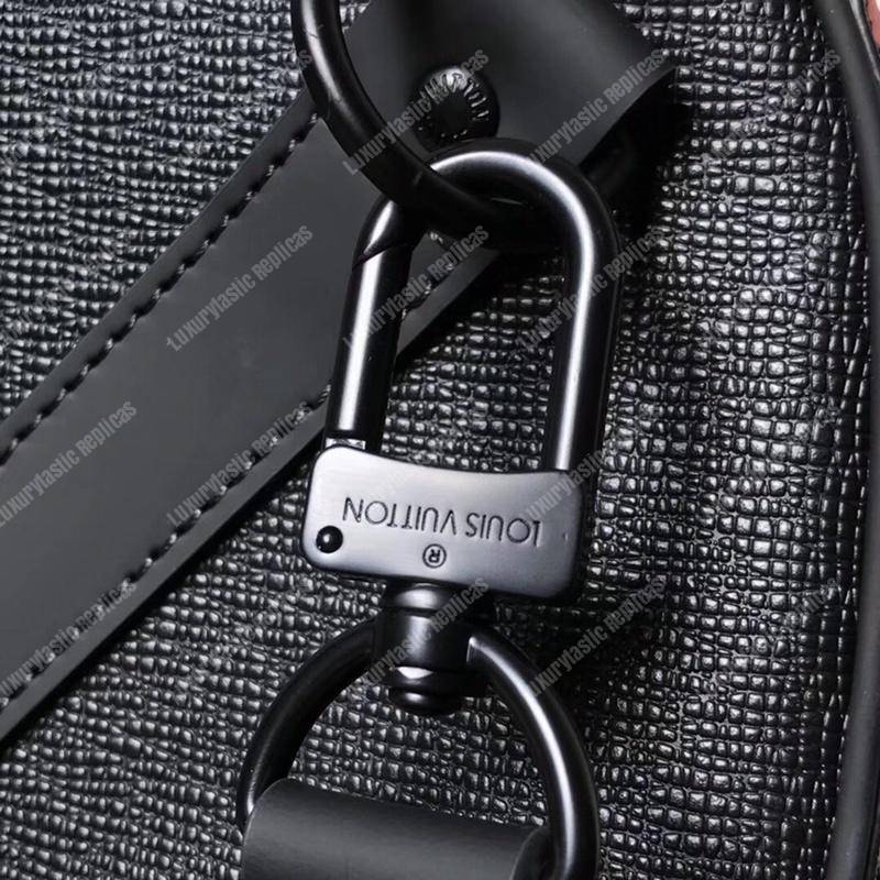 LV Abloh Keepall Bandouliere 50 Taiga Leather