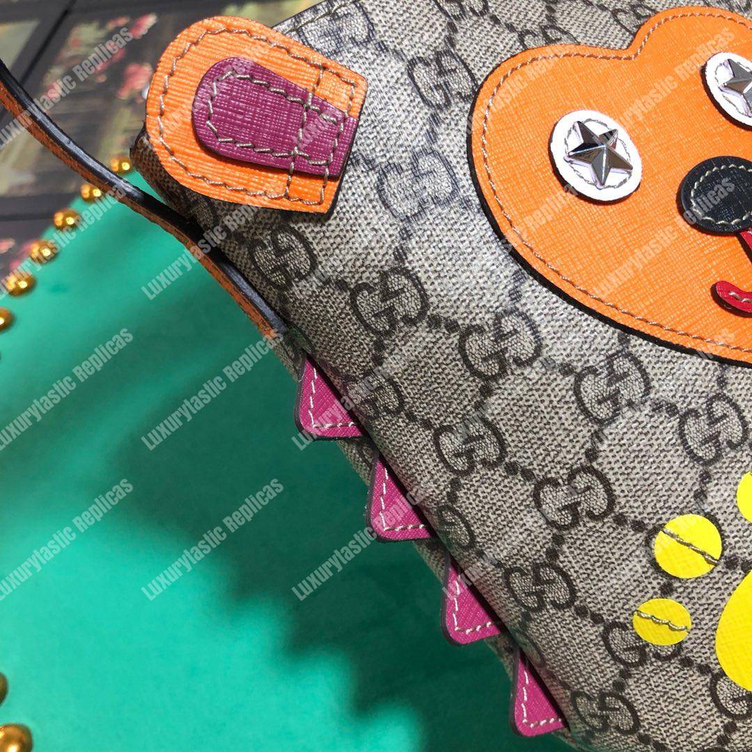 G*u*i children’s gg sup*e hedgehog top handle bag