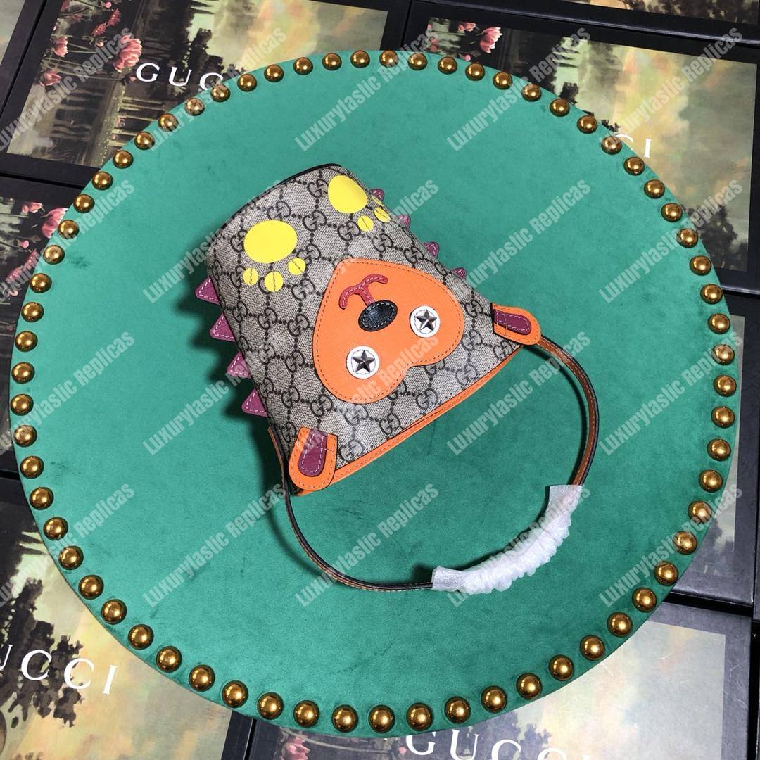 G*u*i children’s gg sup*e hedgehog top handle bag