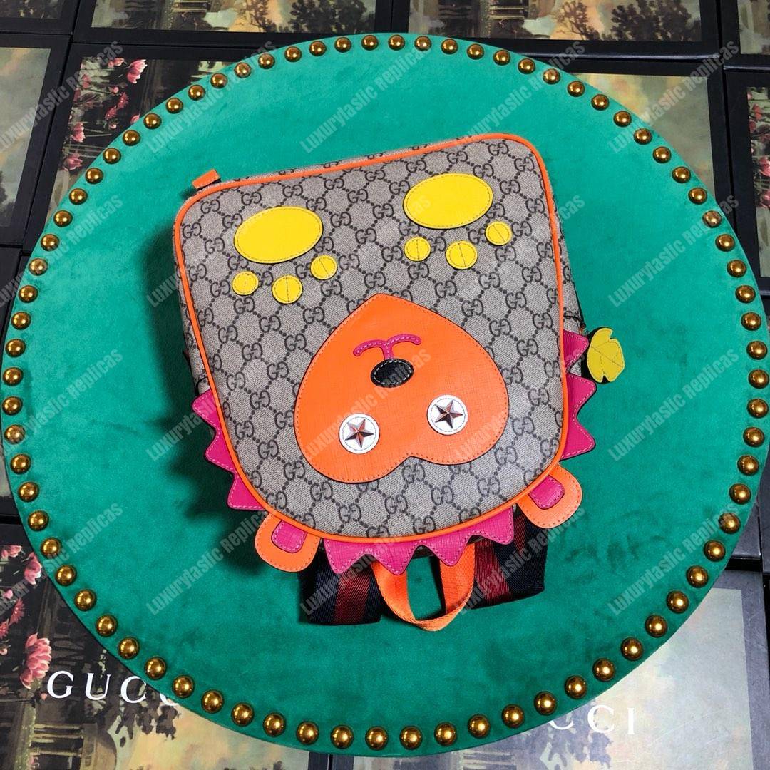 G*u*i children’s gg sup*e hedgehog backpack