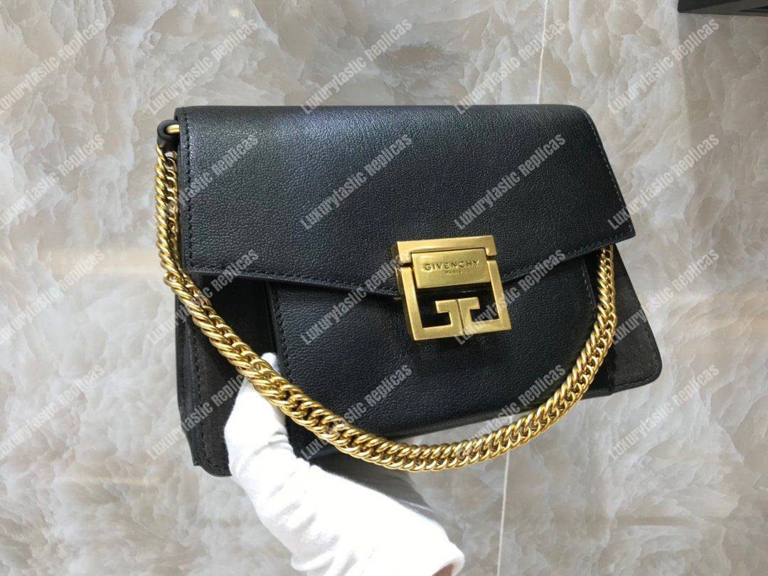 Givenchy Small GV3 Bag In Box Leather Black