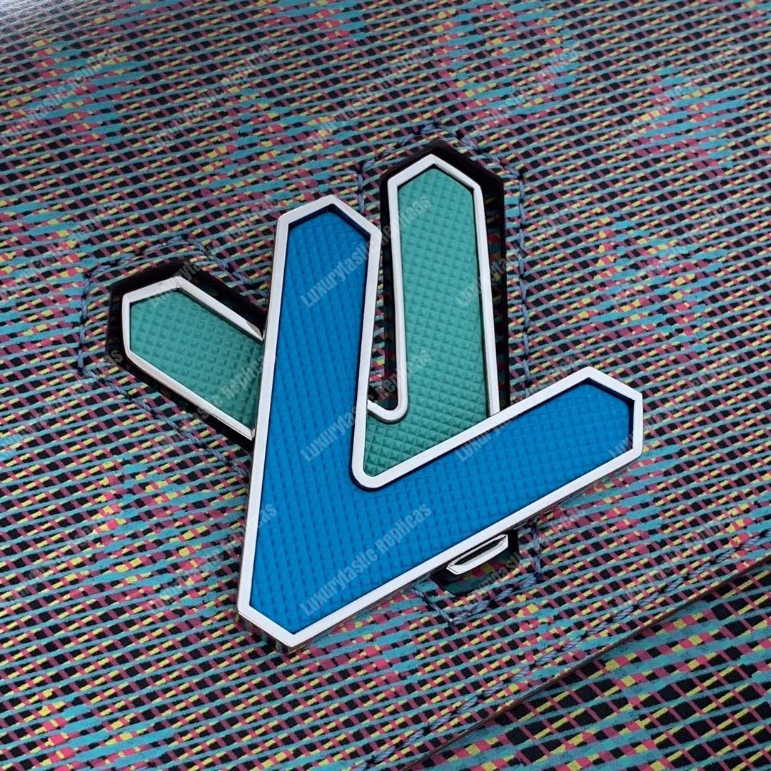 LV Twist MM Monogram LV Pop Blue