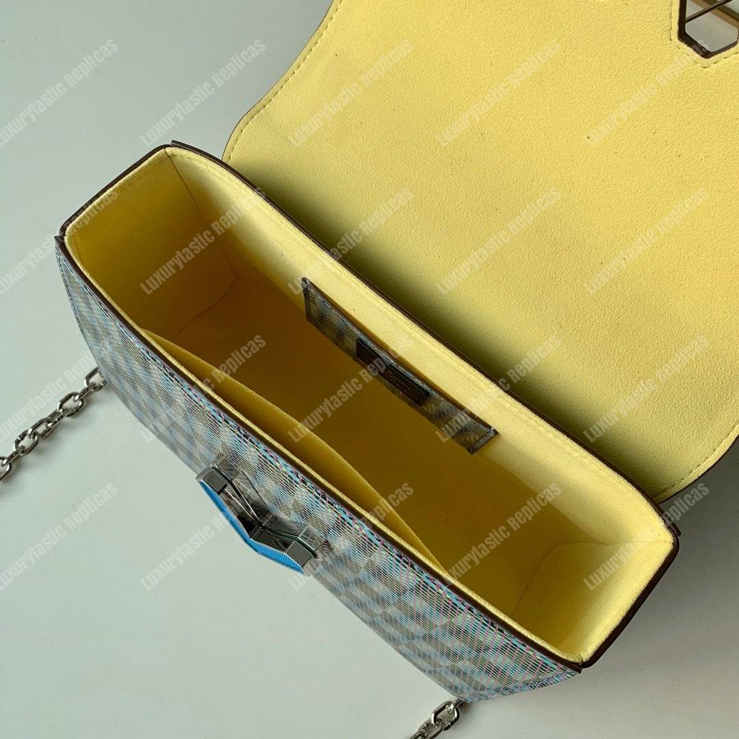 LV Twist MM Monogram LV Pop Blue