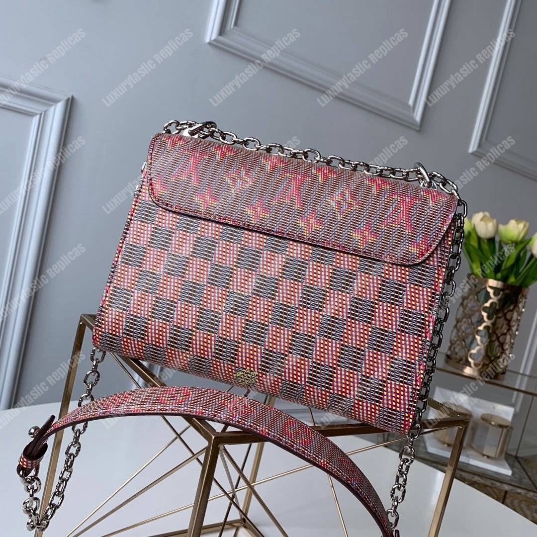 LV Twist MM Monogram LV Pop Rouge
