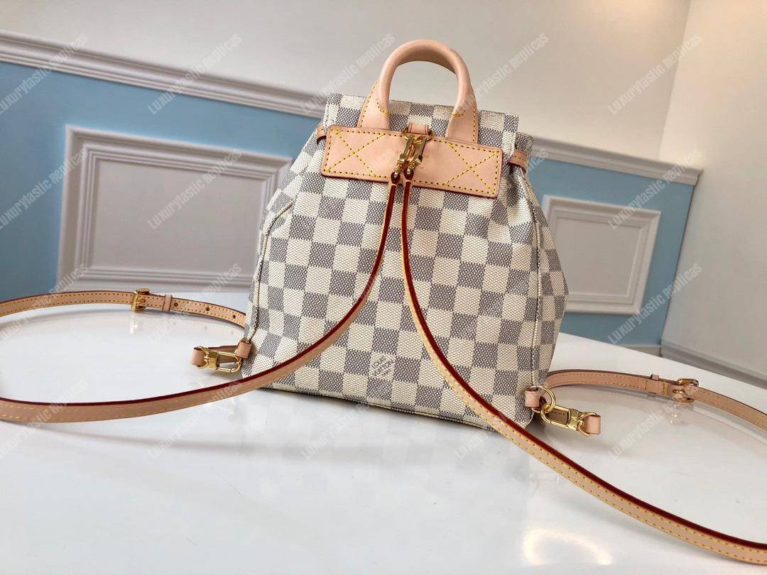 LV Sperone BB Damier Azur Canvas