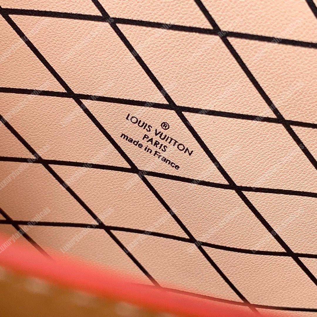 LV Trunk Clutch Pink Monogram
