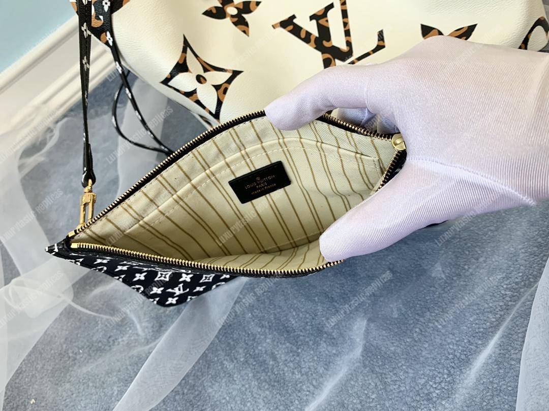 LV Neverfull MM Totes Monogram Ivoire