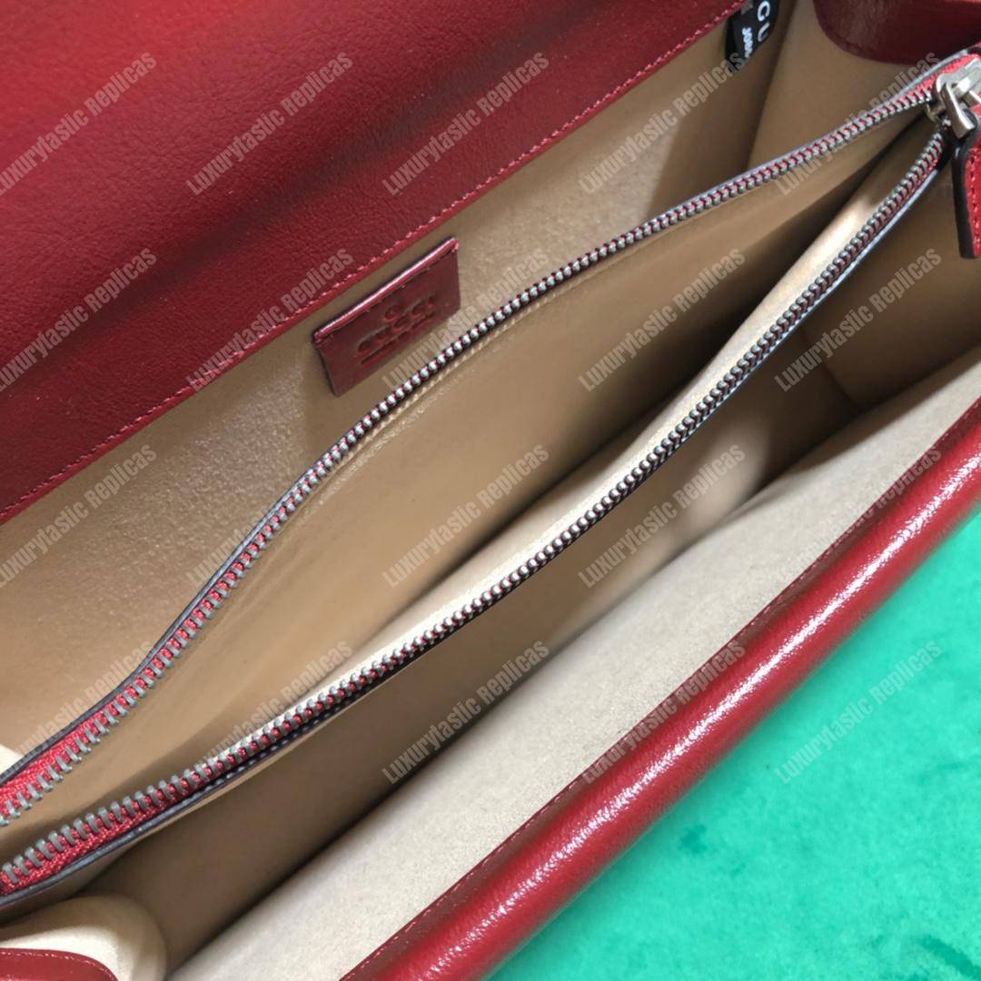 G*u*i dionysus gg tweed small shoulder bag black/white