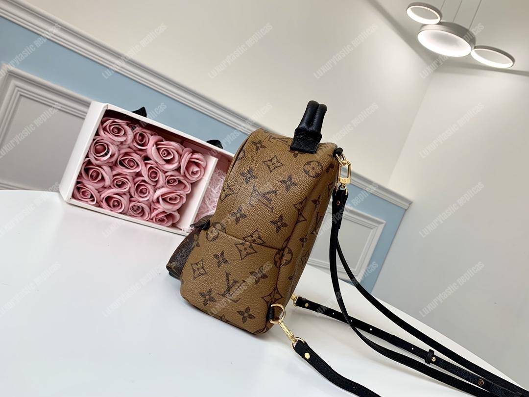LV Palm Springs Mini Monogram Reverse Canvas