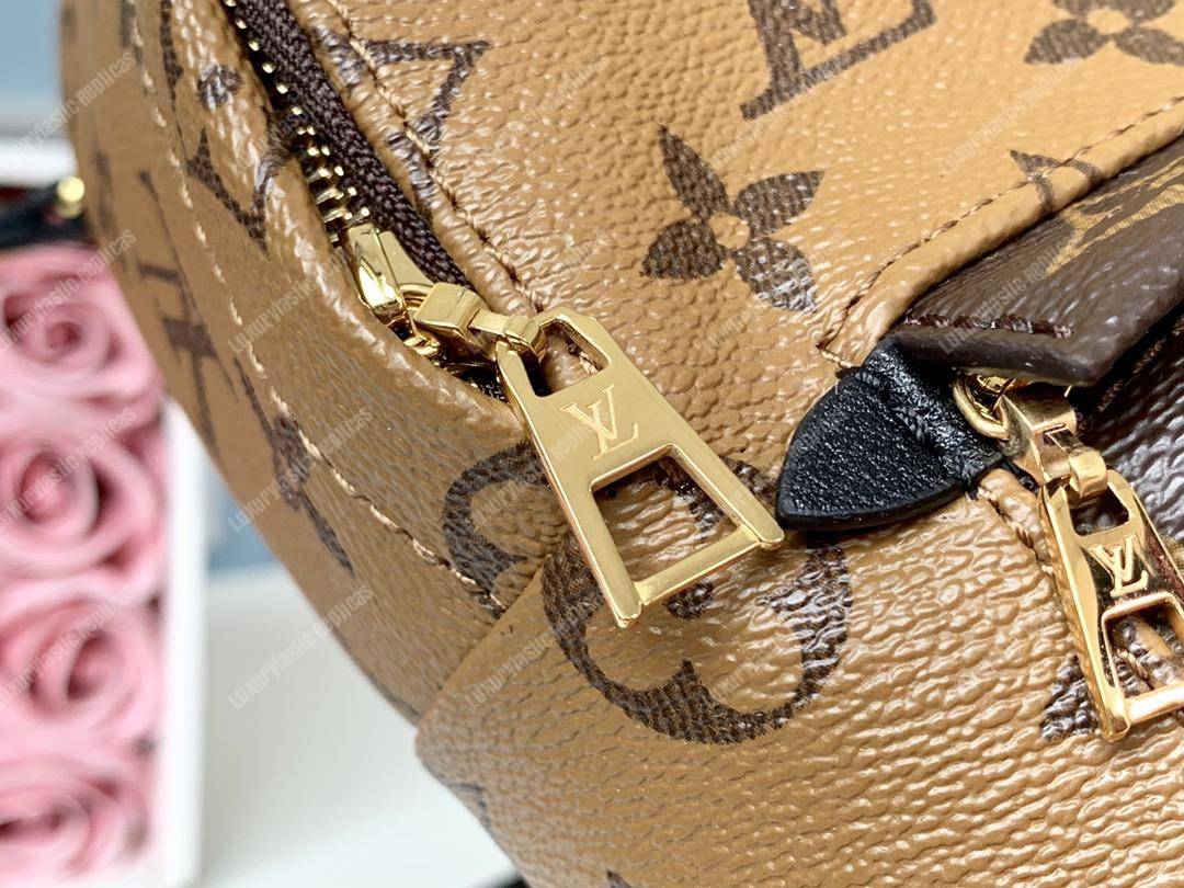 LV Palm Springs Mini Monogram Reverse Canvas