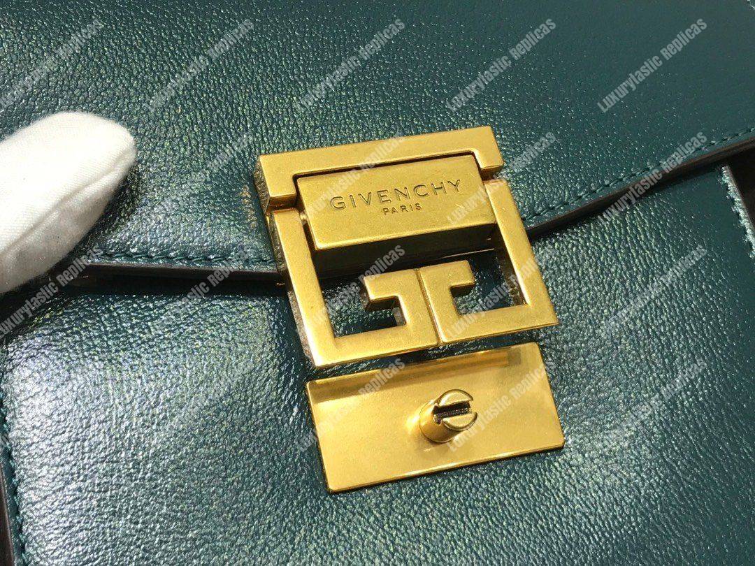 Givenchy Small GV3 Bag In Box Leather Green